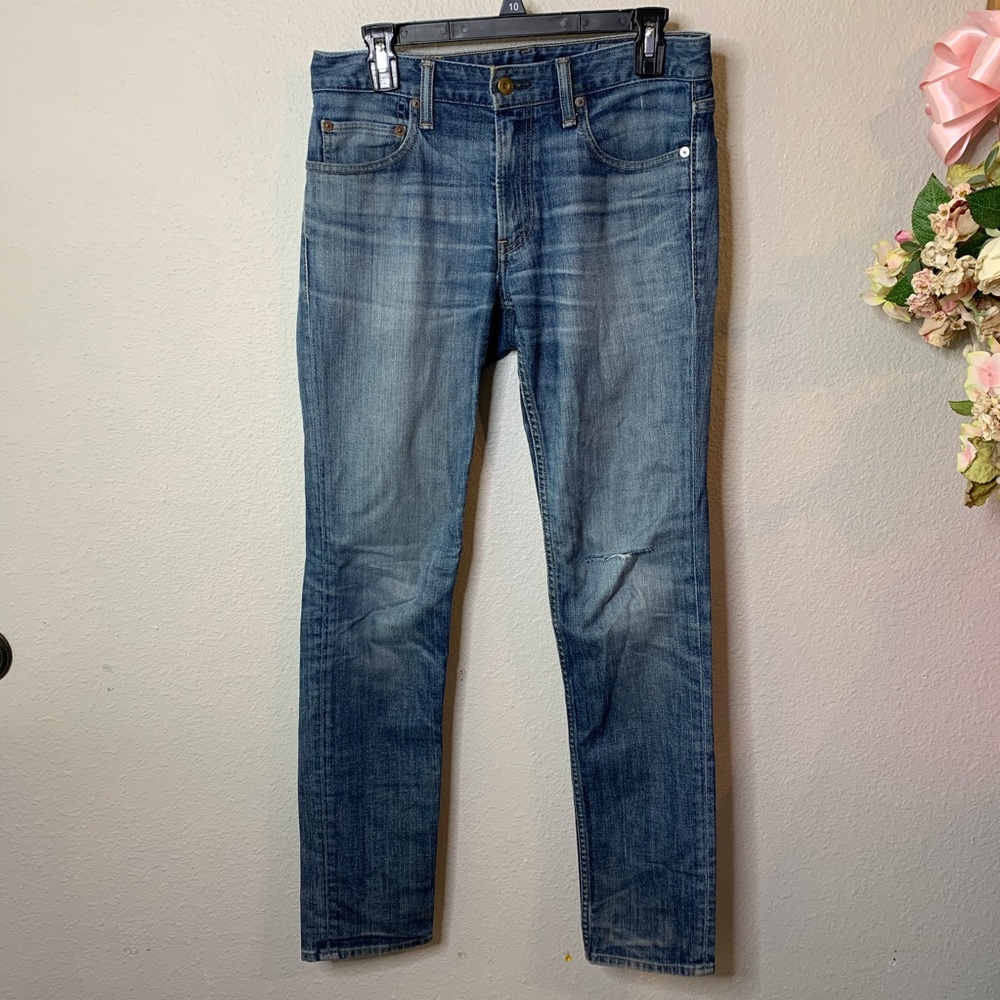 Men’s Bonobos Distressed Jeans - Picture 1 of 9